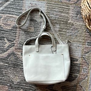 🦄 Unicorn Portland Leather PLG Beluga Mini Zipper Crossbody Tote